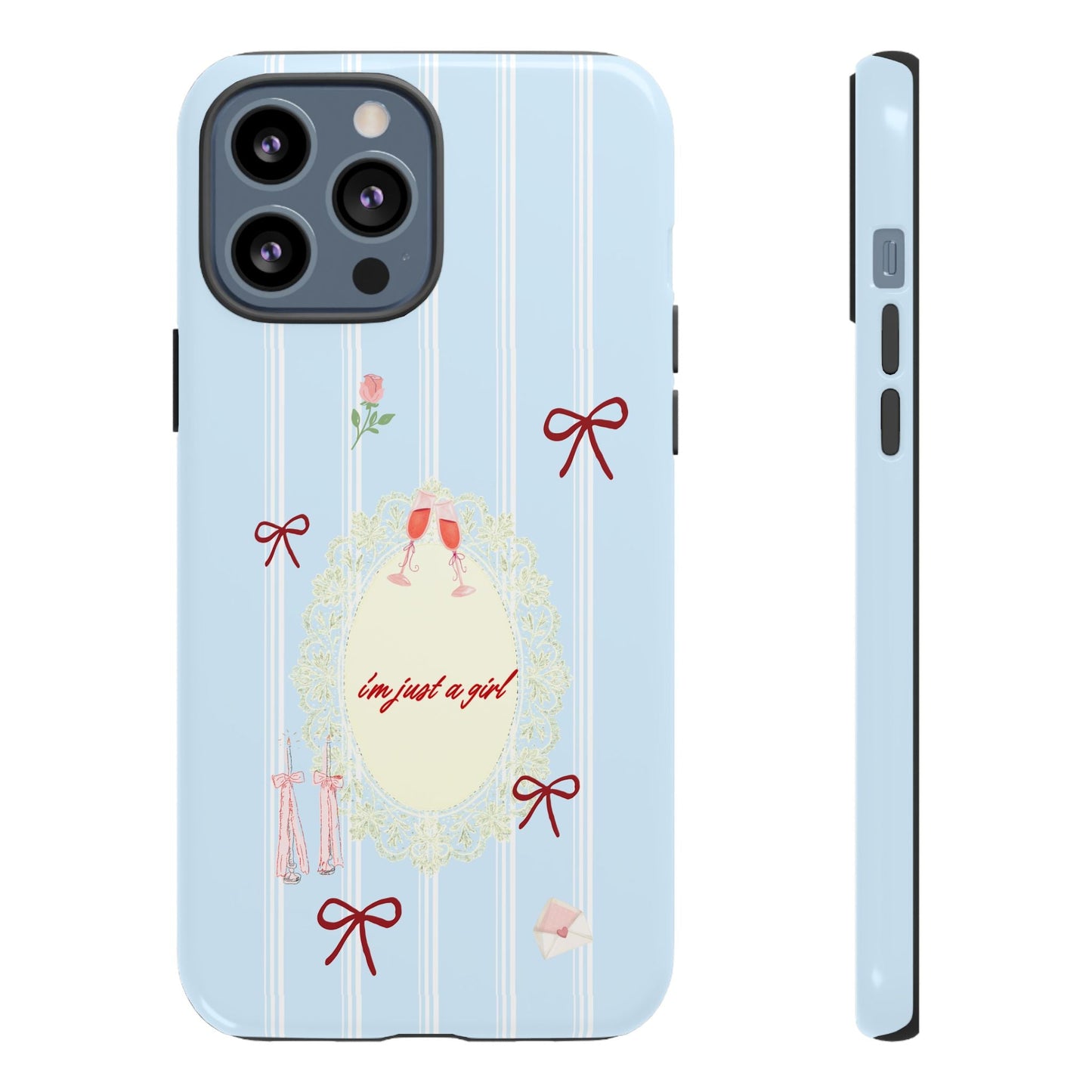 I'm Just A Girl Phone Case - SmartHomeGoodies