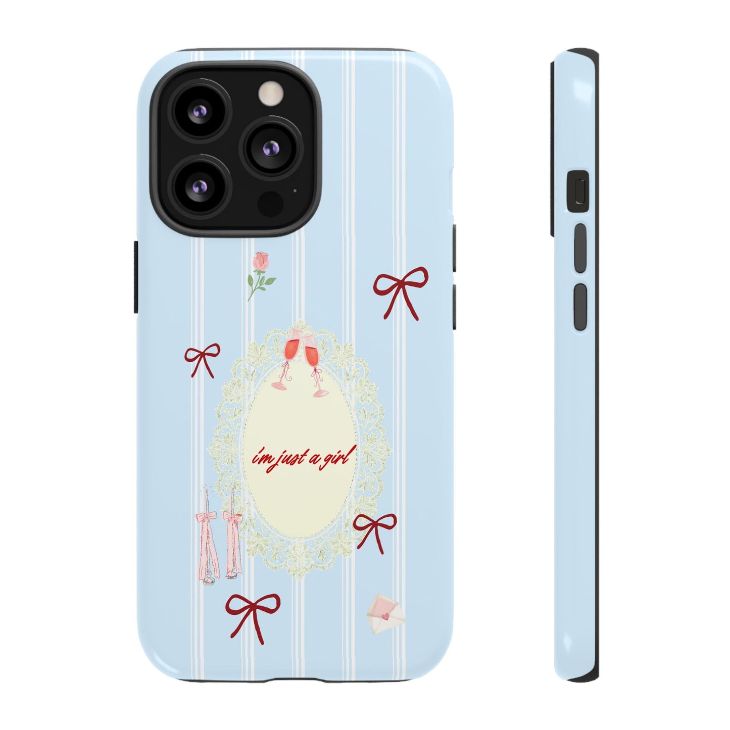 I'm Just A Girl Phone Case - SmartHomeGoodies