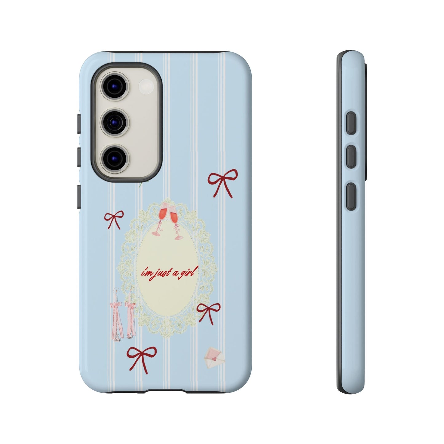 I'm Just A Girl Phone Case - SmartHomeGoodies