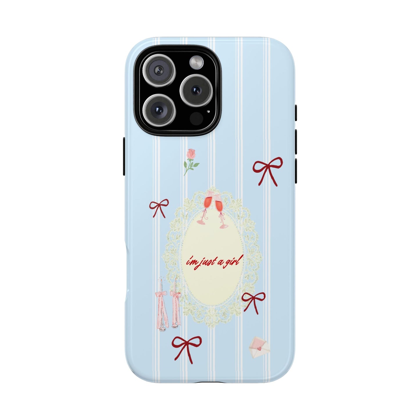I'm Just A Girl Phone Case - SmartHomeGoodies