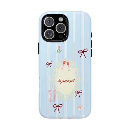 I'm Just A Girl Phone Case - SmartHomeGoodies