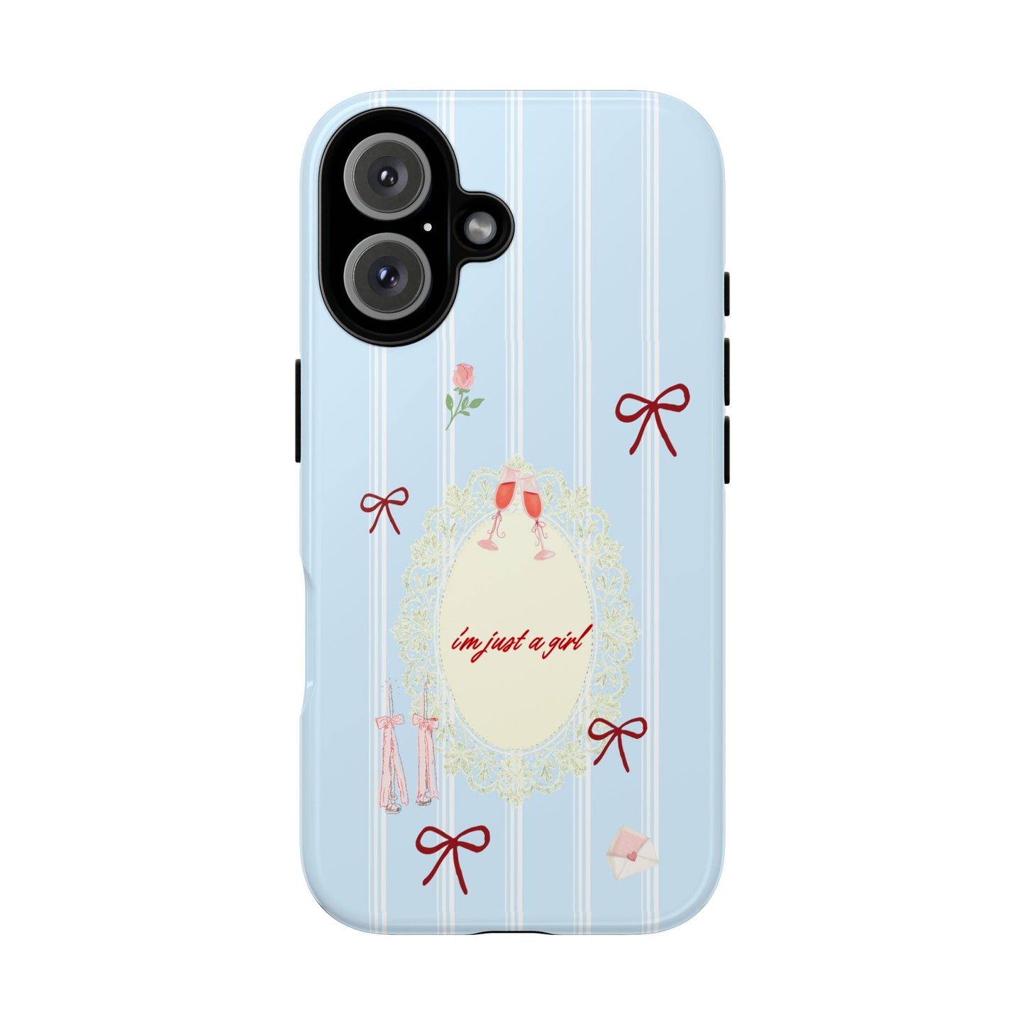 I'm Just A Girl Phone Case - SmartHomeGoodies