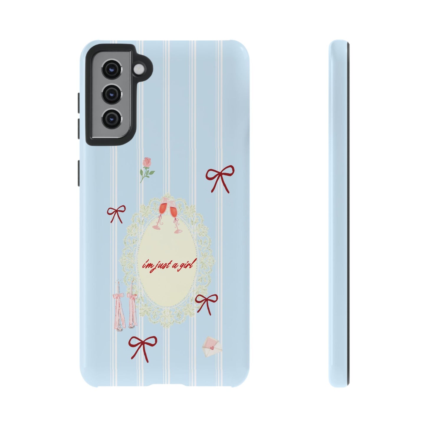 I'm Just A Girl Phone Case - SmartHomeGoodies