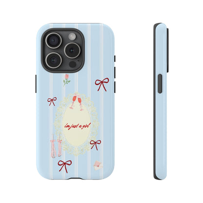 I'm Just A Girl Phone Case - SmartHomeGoodies