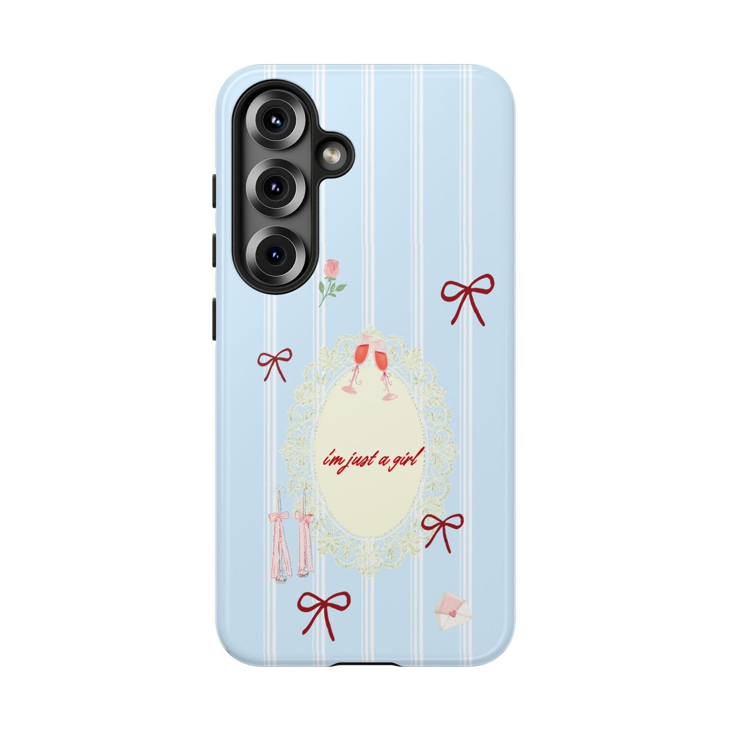 I'm Just A Girl Phone Case - SmartHomeGoodies