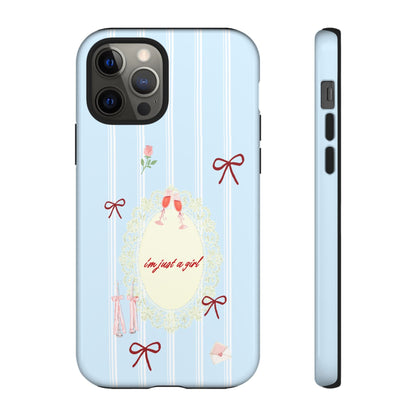 I'm Just A Girl Phone Case - SmartHomeGoodies