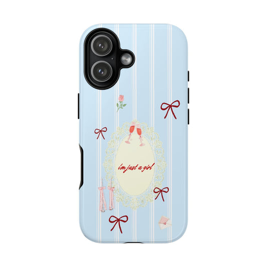 I'm Just A Girl Phone Case - SmartHomeGoodies