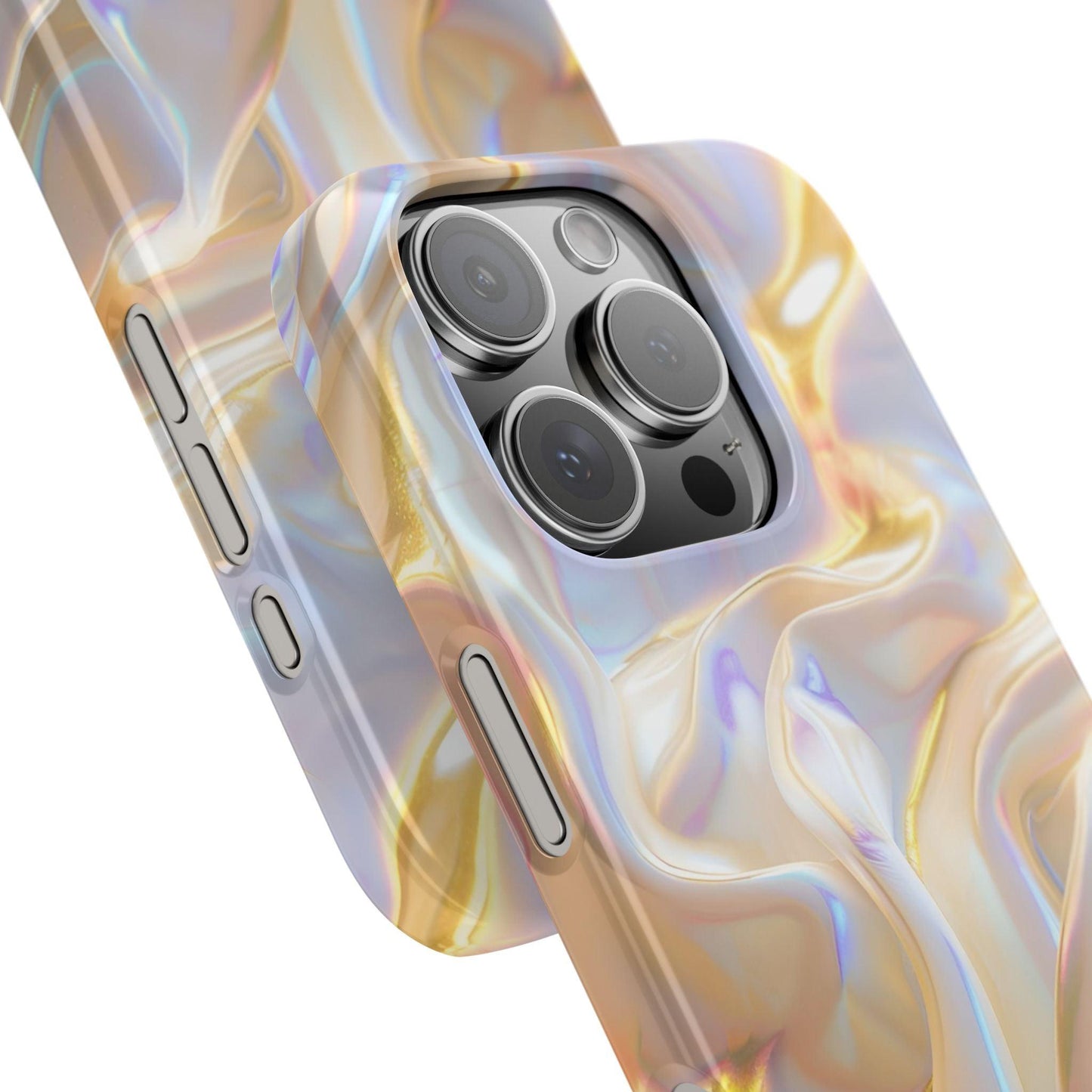 Iridescent Silk Flow Slim iPhone Cases - SmartHomeGoodies