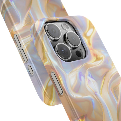 Iridescent Silk Flow Slim iPhone Cases - SmartHomeGoodies