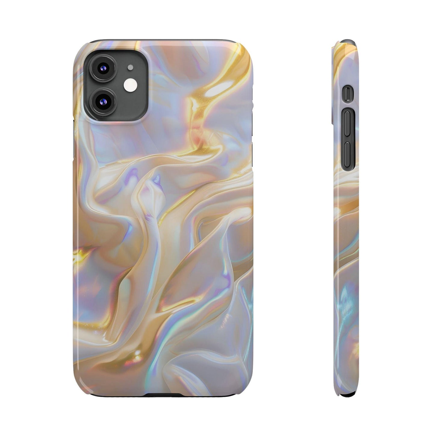 Iridescent Silk Flow Slim iPhone Cases - SmartHomeGoodies