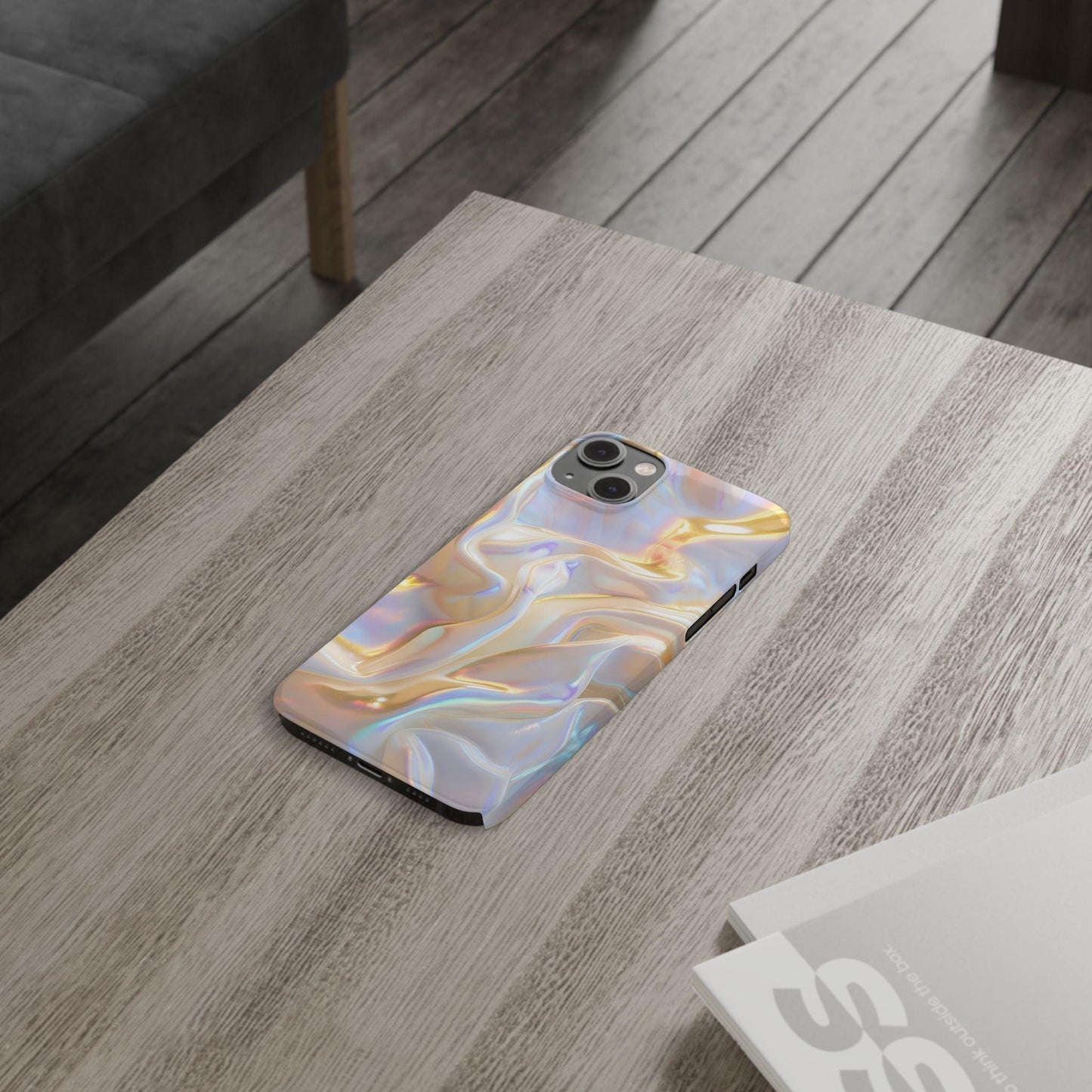 Iridescent Silk Flow Slim iPhone Cases - SmartHomeGoodies