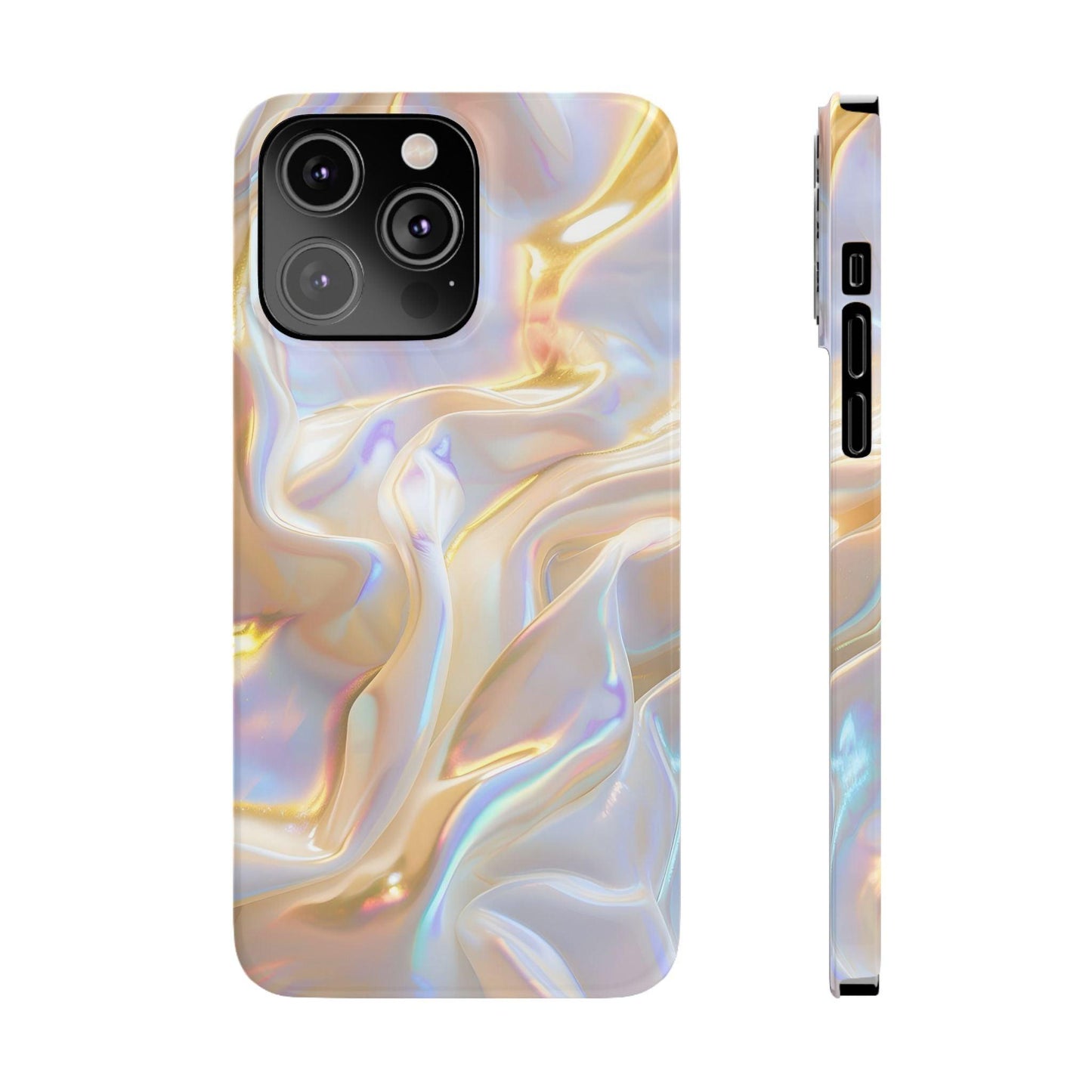 Iridescent Silk Flow Slim iPhone Cases - SmartHomeGoodies