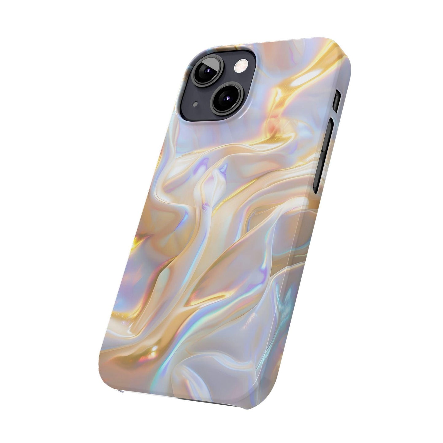 Iridescent Silk Flow Slim iPhone Cases - SmartHomeGoodies