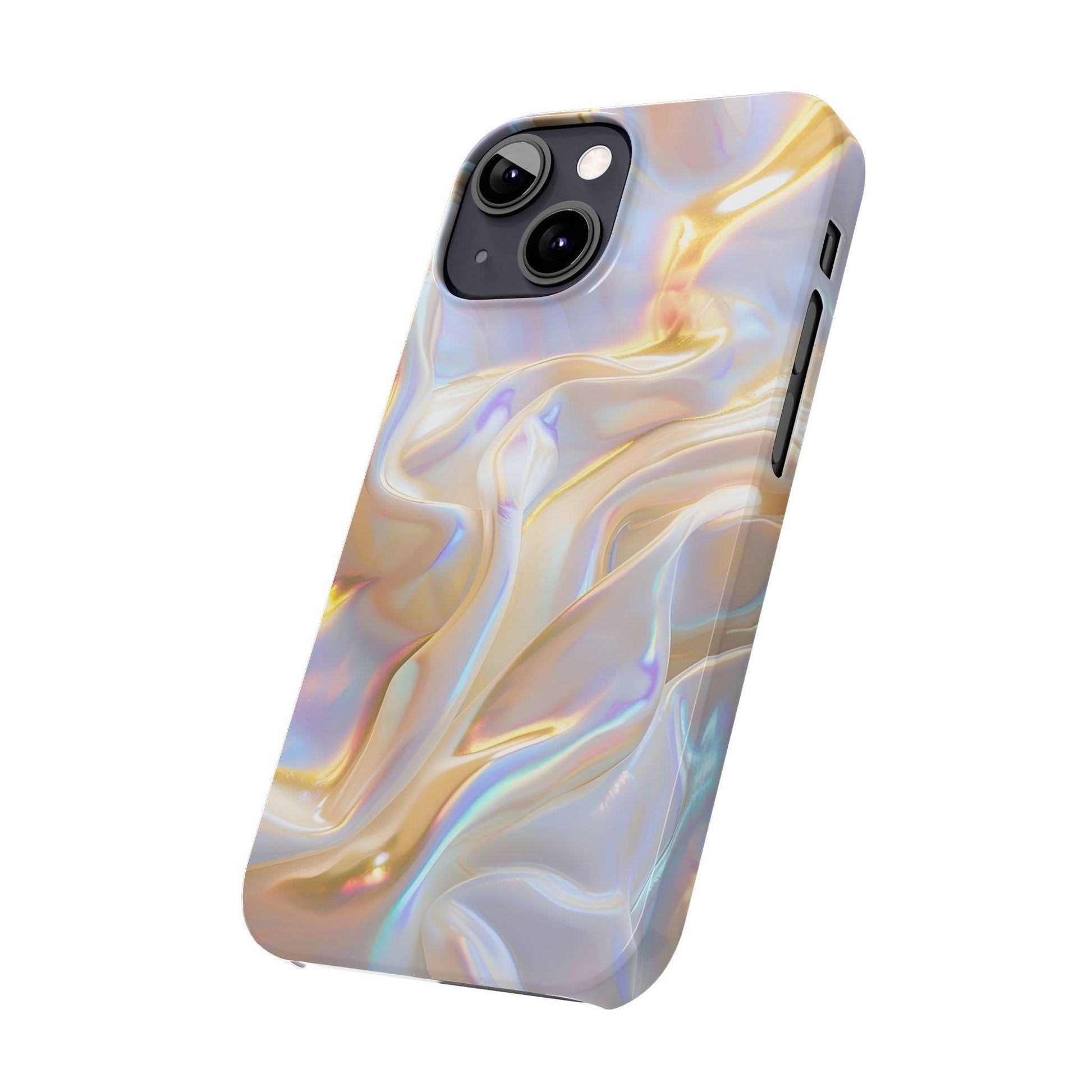 Iridescent Silk Flow Slim iPhone Cases - SmartHomeGoodies