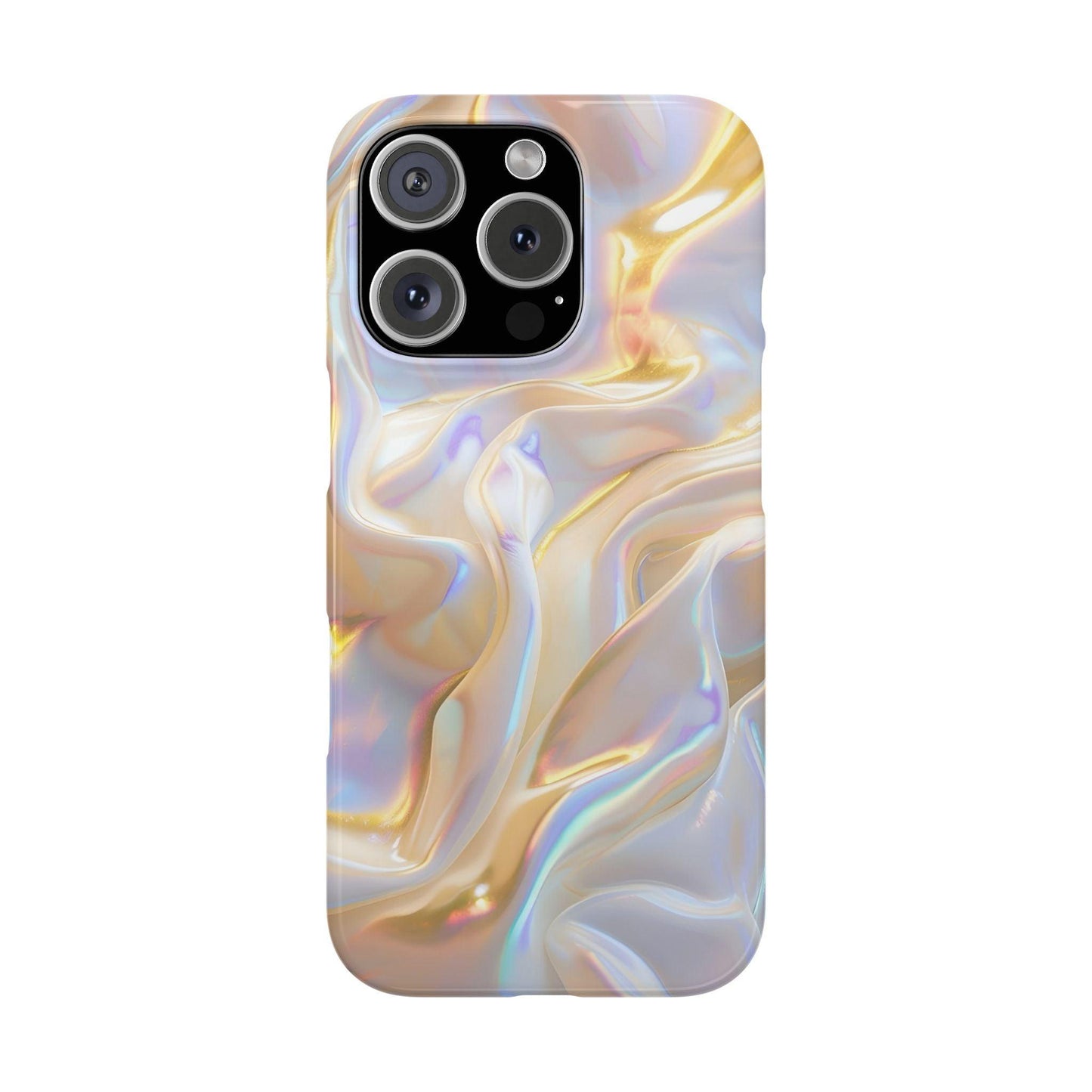 Iridescent Silk Flow Slim iPhone Cases - SmartHomeGoodies