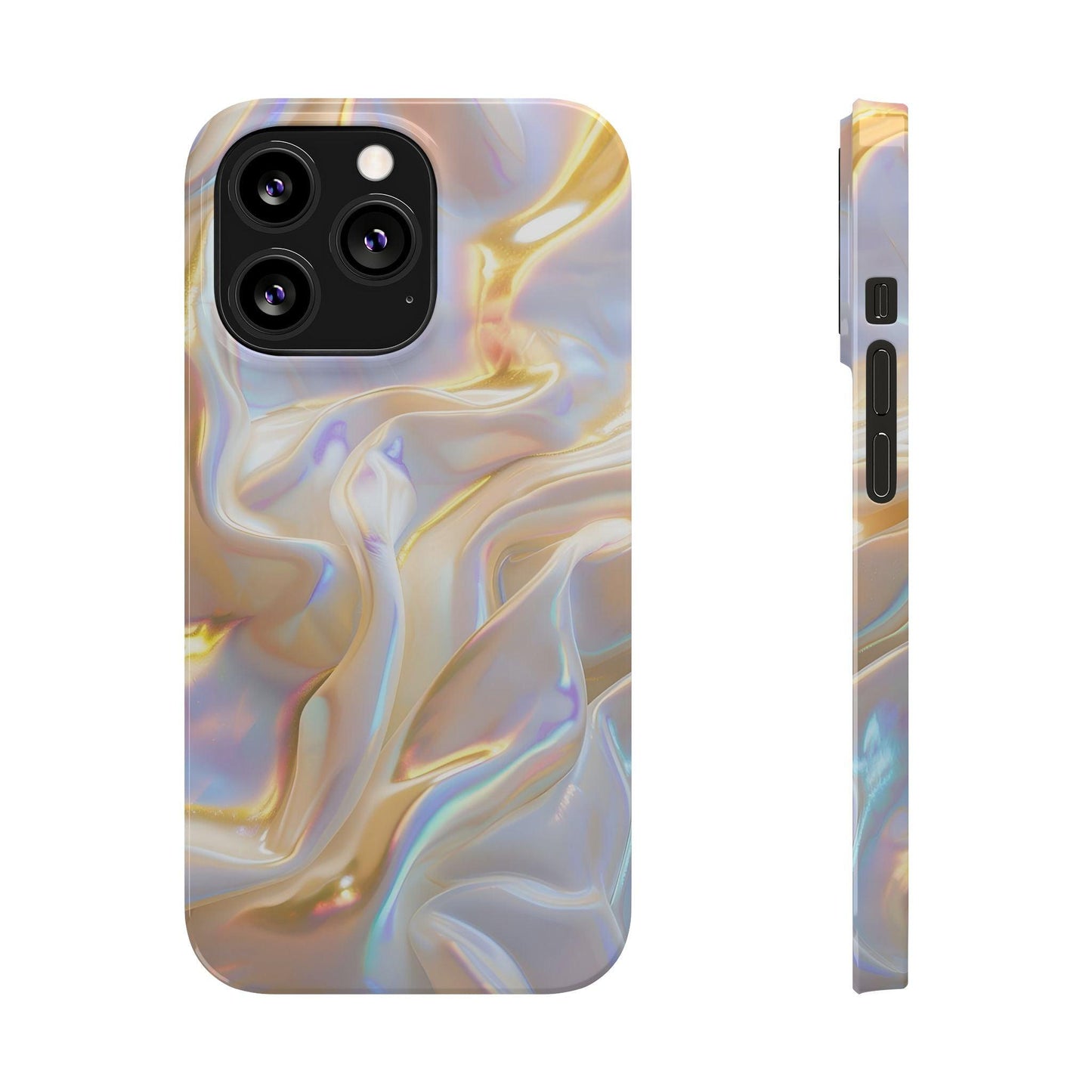 Iridescent Silk Flow Slim iPhone Cases - SmartHomeGoodies