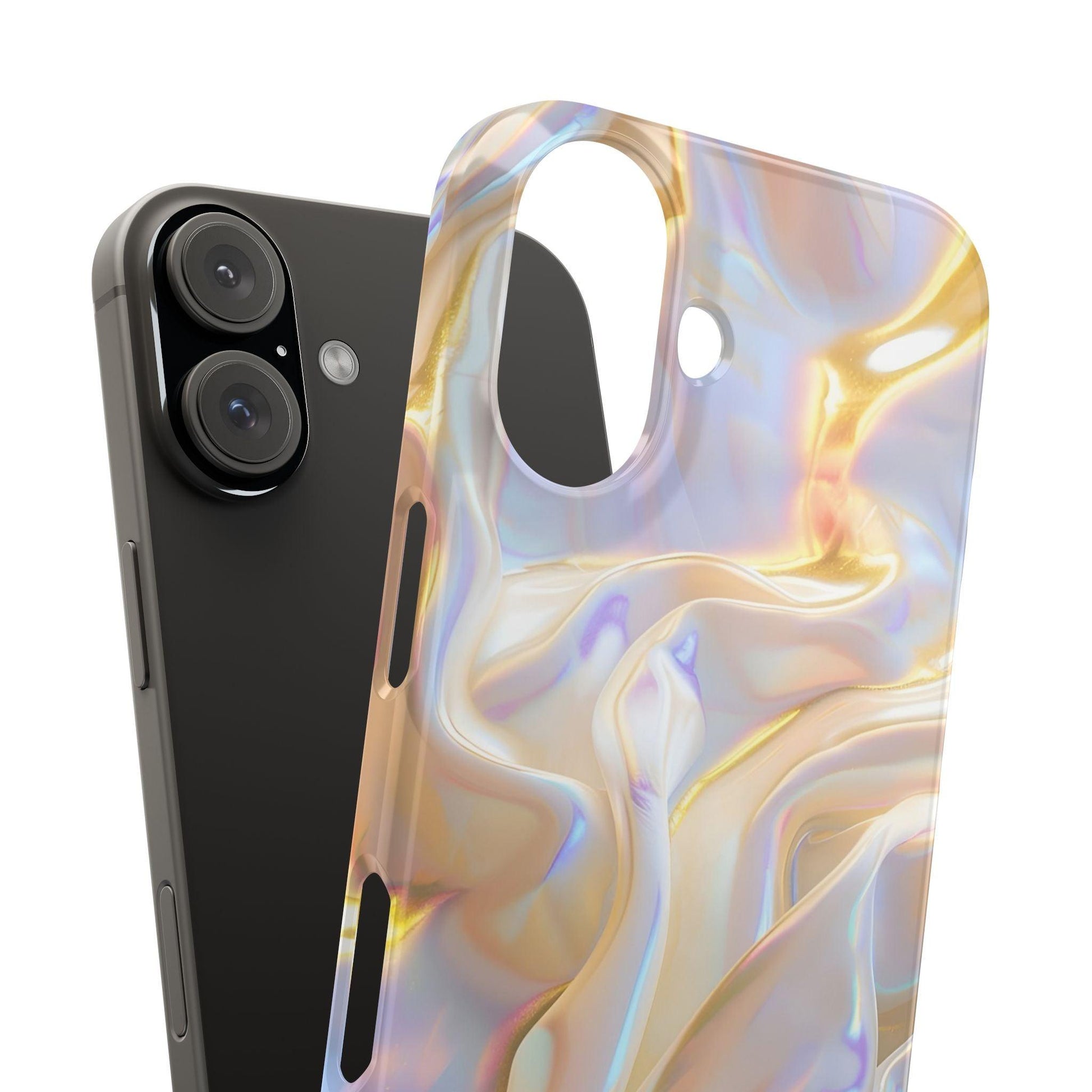 Iridescent Silk Flow Slim iPhone Cases - SmartHomeGoodies