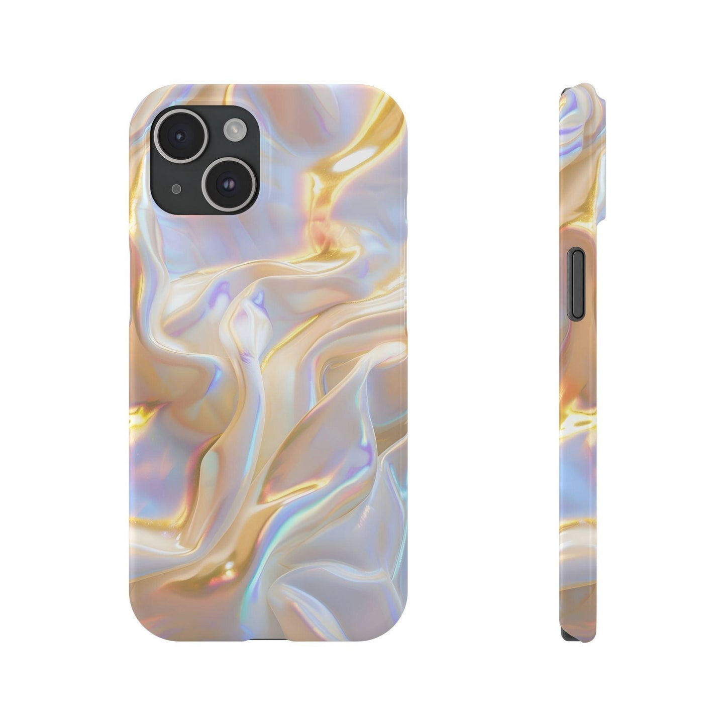 Iridescent Silk Flow Slim iPhone Cases - SmartHomeGoodies