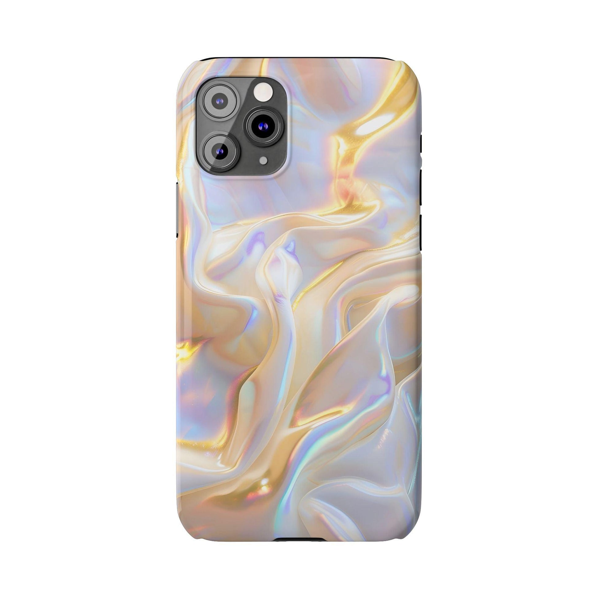 Iridescent Silk Flow Slim iPhone Cases - SmartHomeGoodies