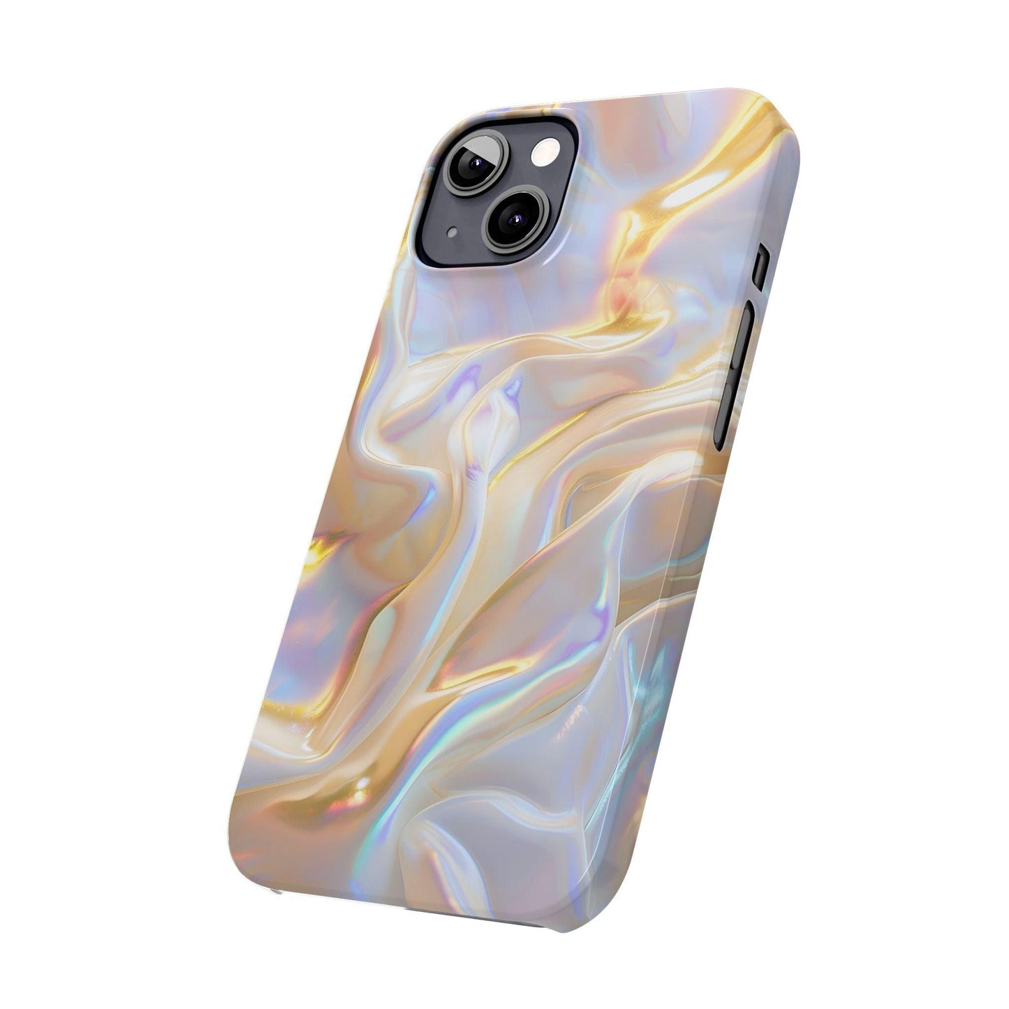Iridescent Silk Flow Slim iPhone Cases - SmartHomeGoodies