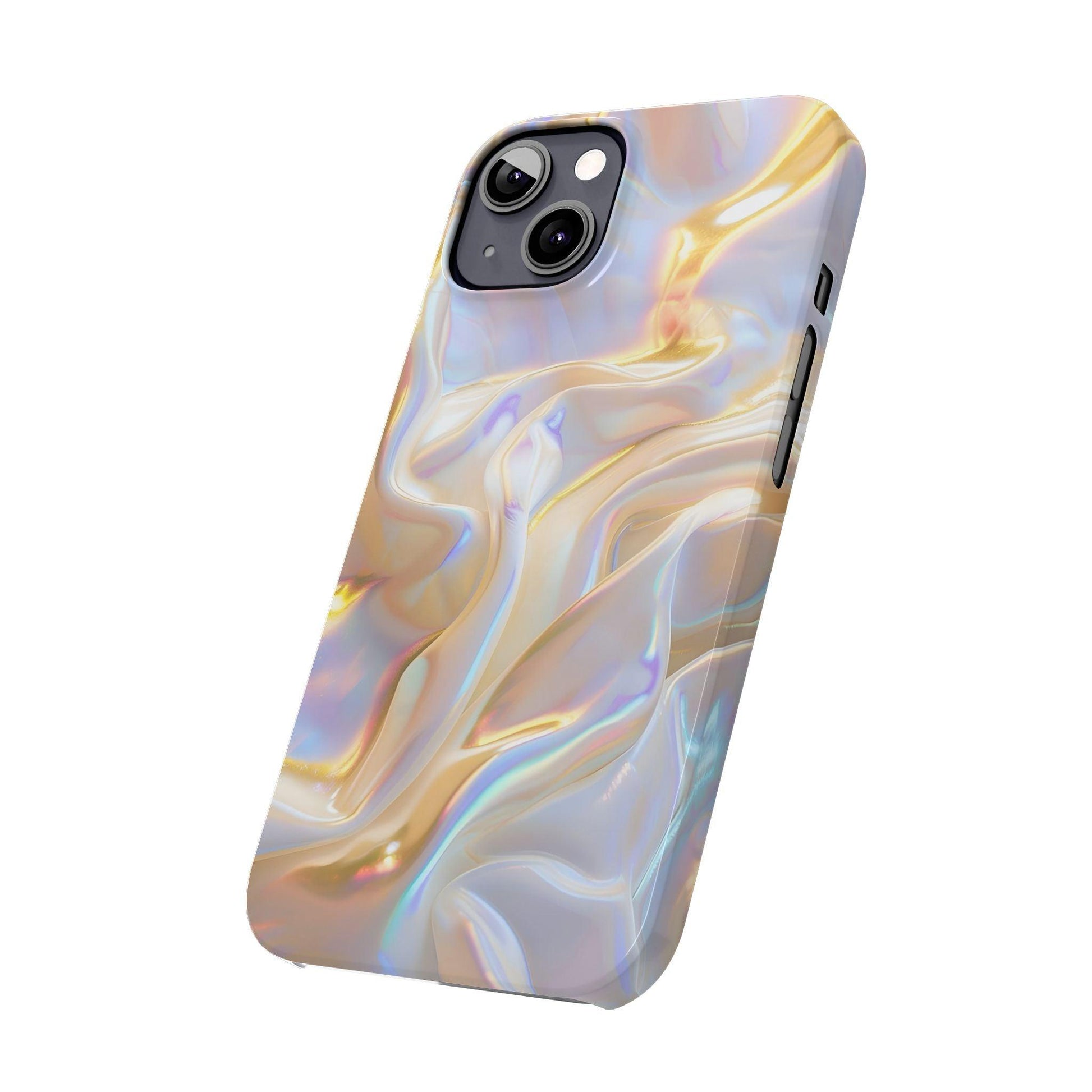 Iridescent Silk Flow Slim iPhone Cases - SmartHomeGoodies