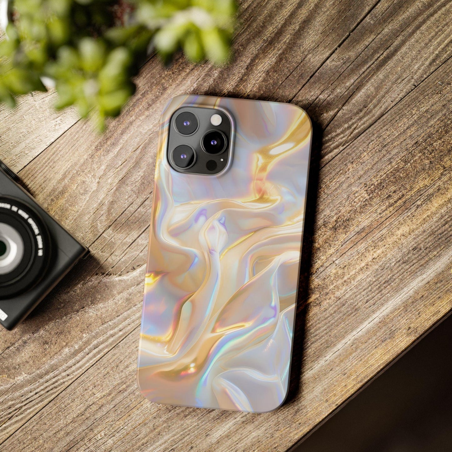 Iridescent Silk Flow Slim iPhone Cases - SmartHomeGoodies