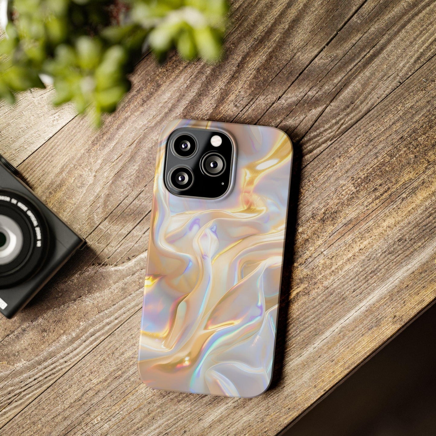 Iridescent Silk Flow Slim iPhone Cases - SmartHomeGoodies