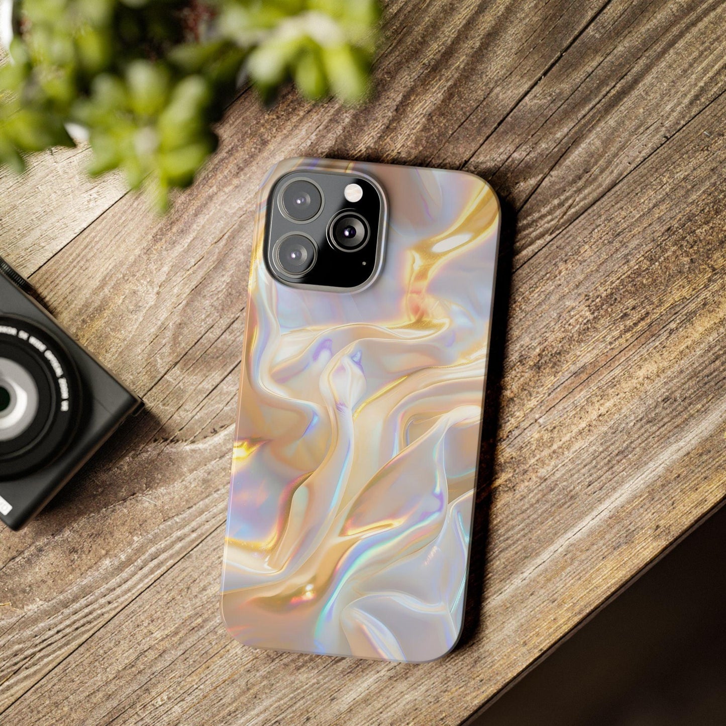Iridescent Silk Flow Slim iPhone Cases - SmartHomeGoodies
