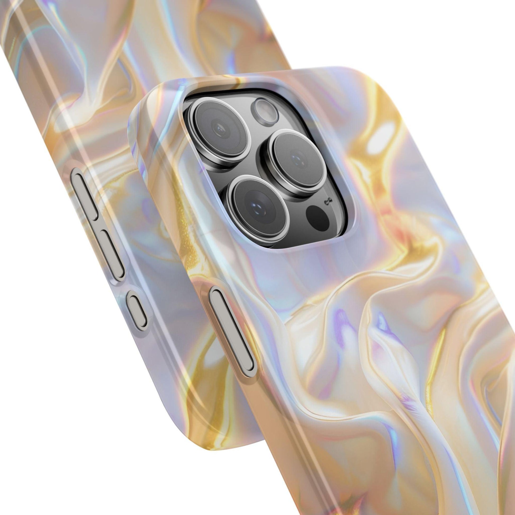 Iridescent Silk Flow Slim iPhone Cases - SmartHomeGoodies