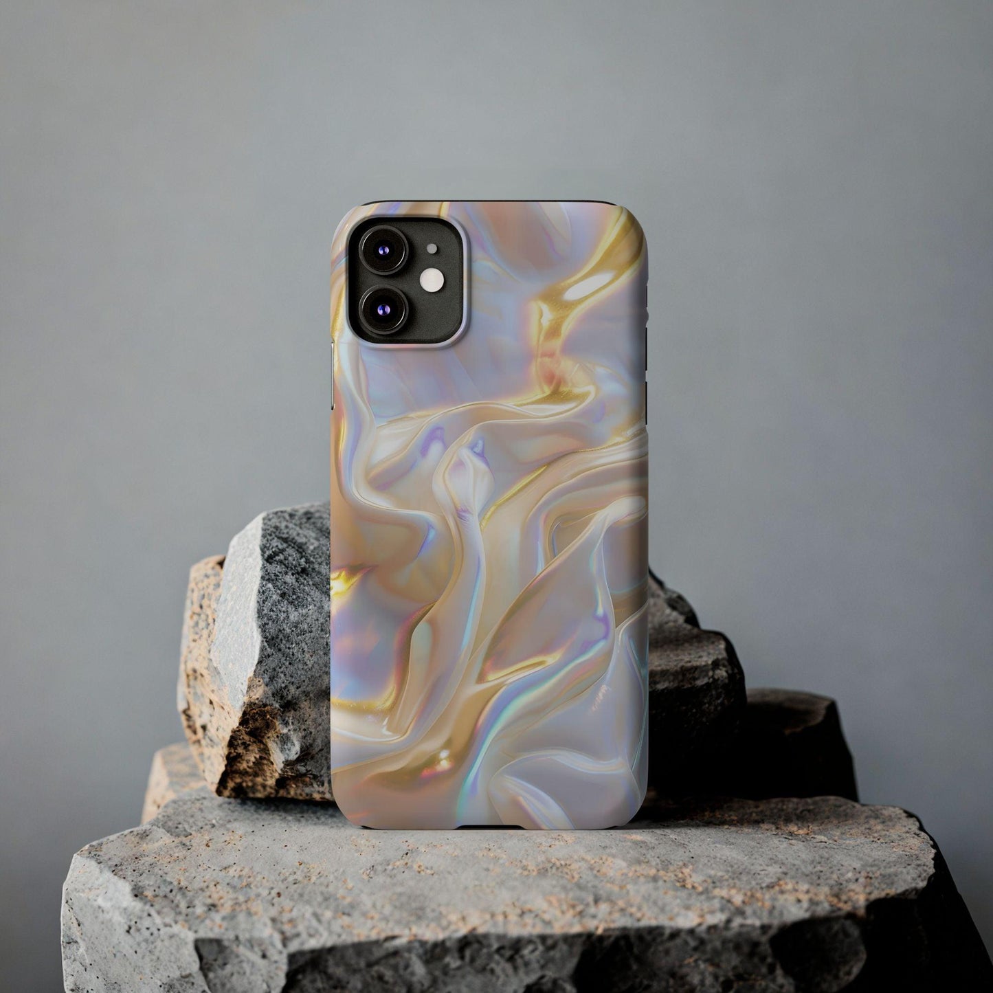 Iridescent Silk Flow Slim iPhone Cases - SmartHomeGoodies