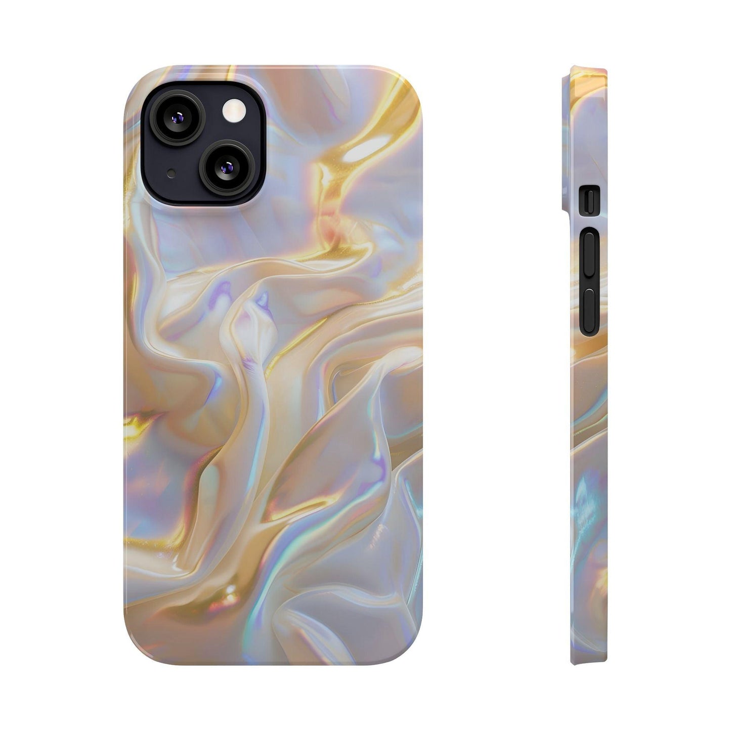 Iridescent Silk Flow Slim iPhone Cases - SmartHomeGoodies