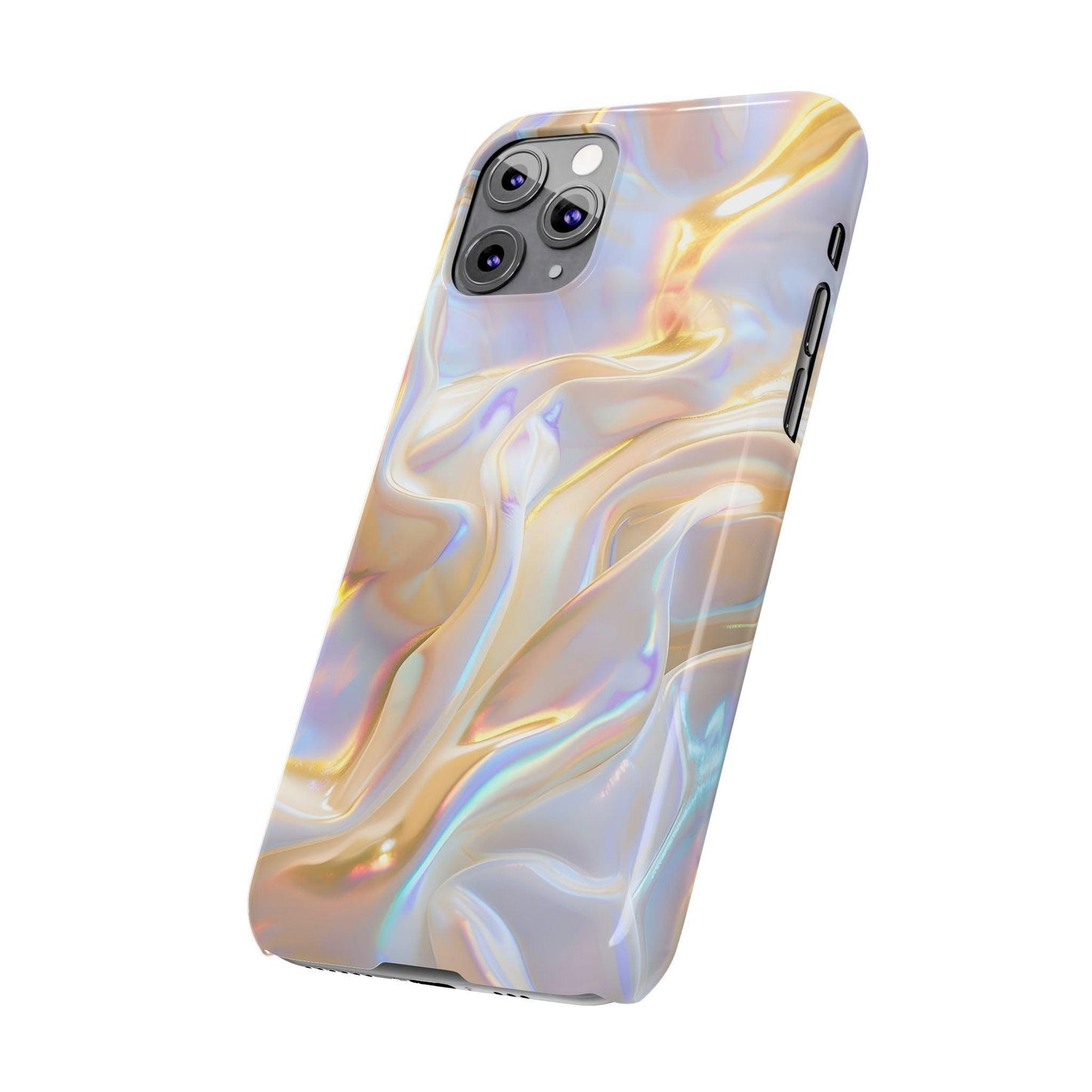 Iridescent Silk Flow Slim iPhone Cases - SmartHomeGoodies