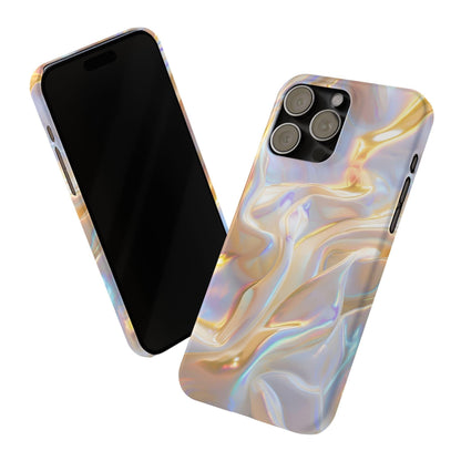 Iridescent Silk Flow Slim iPhone Cases - SmartHomeGoodies