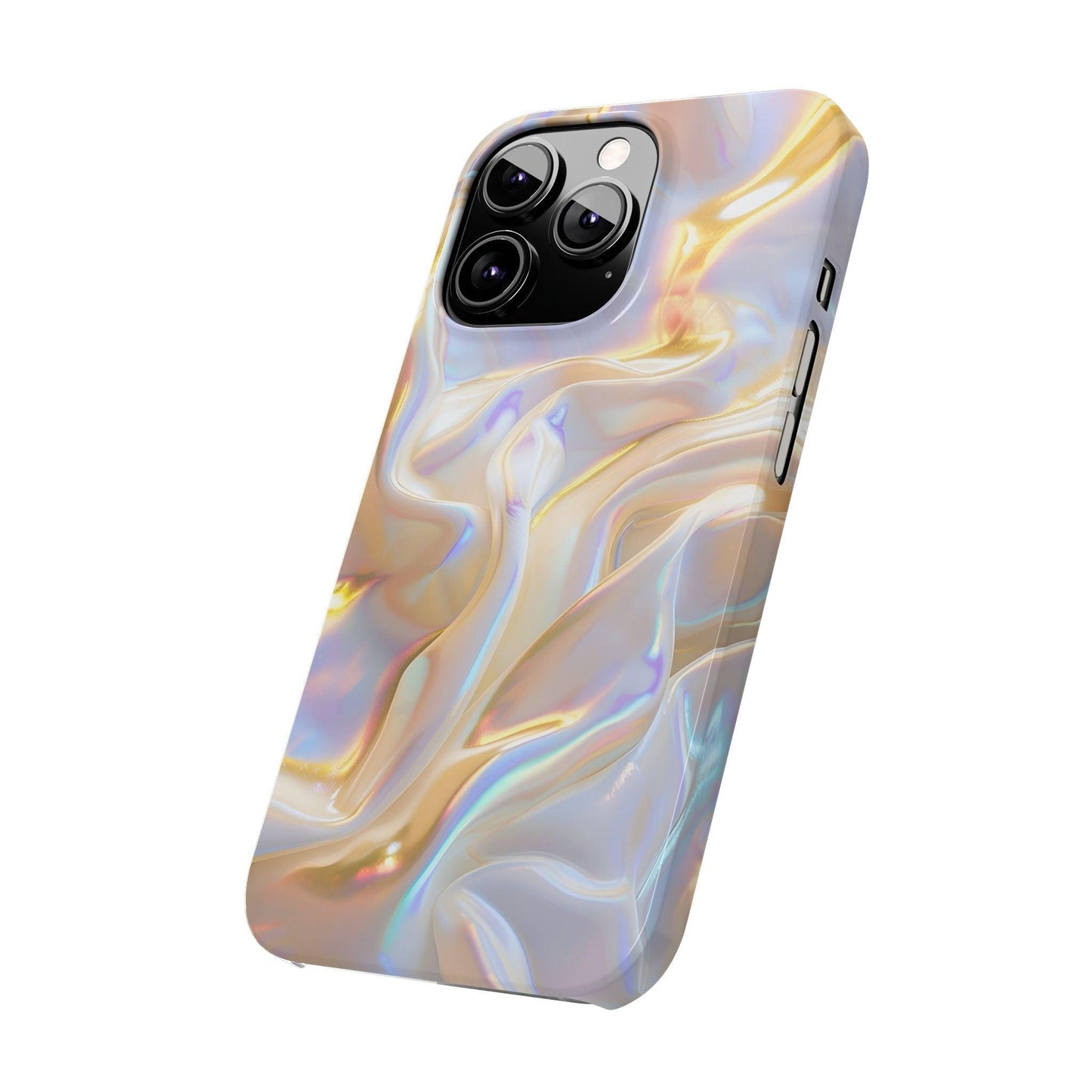 Iridescent Silk Flow Slim iPhone Cases - SmartHomeGoodies