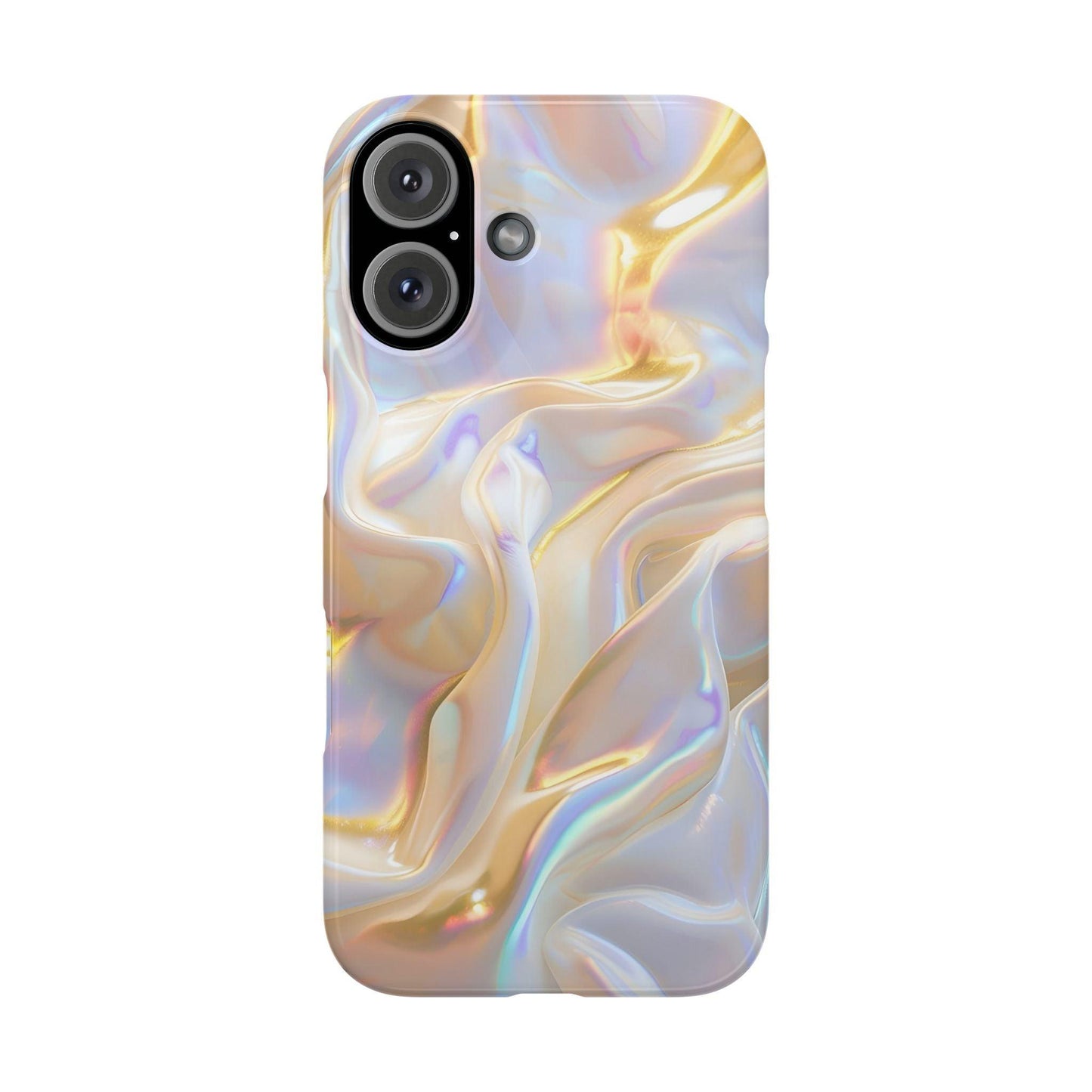 Iridescent Silk Flow Slim iPhone Cases - SmartHomeGoodies