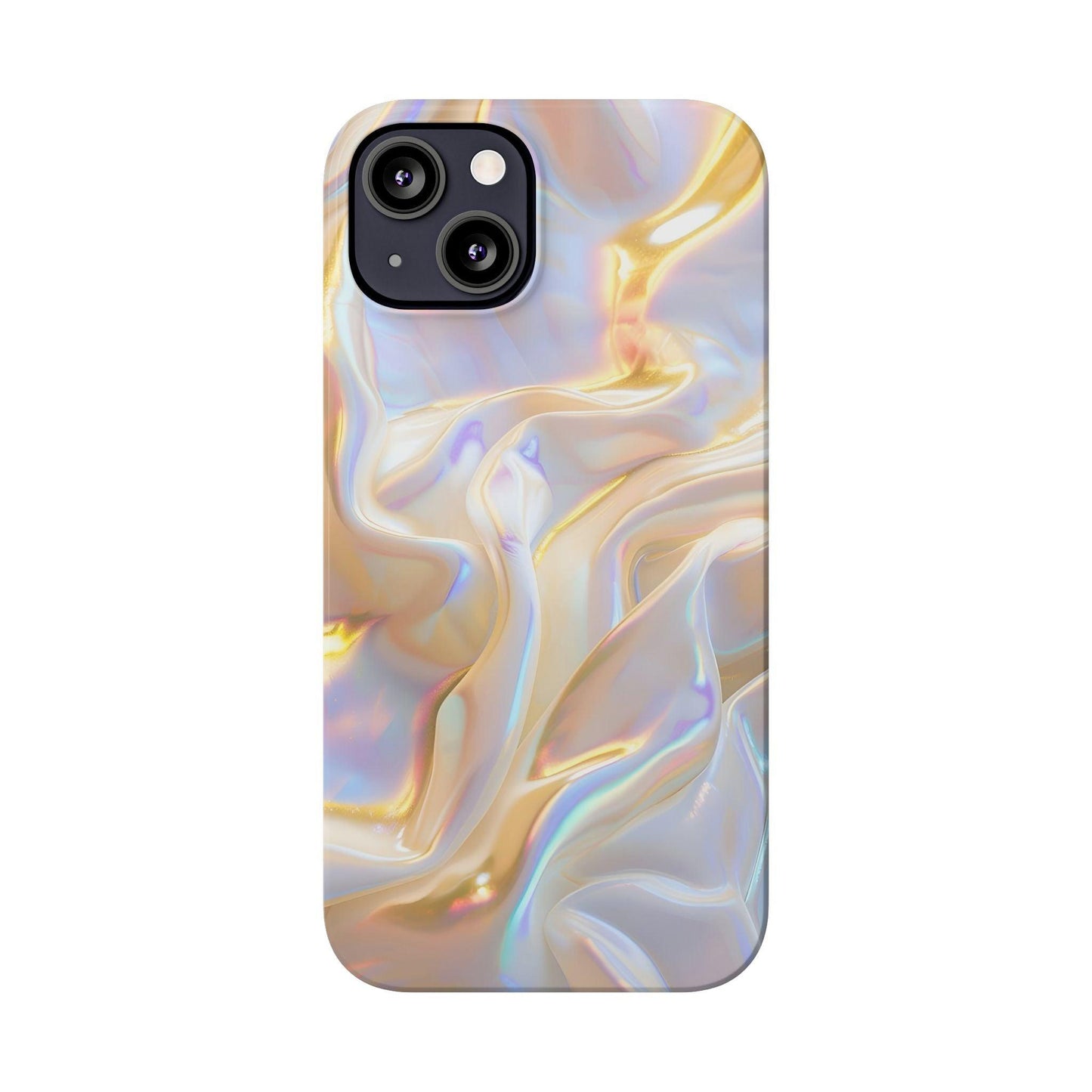 Iridescent Silk Flow Slim iPhone Cases - SmartHomeGoodies