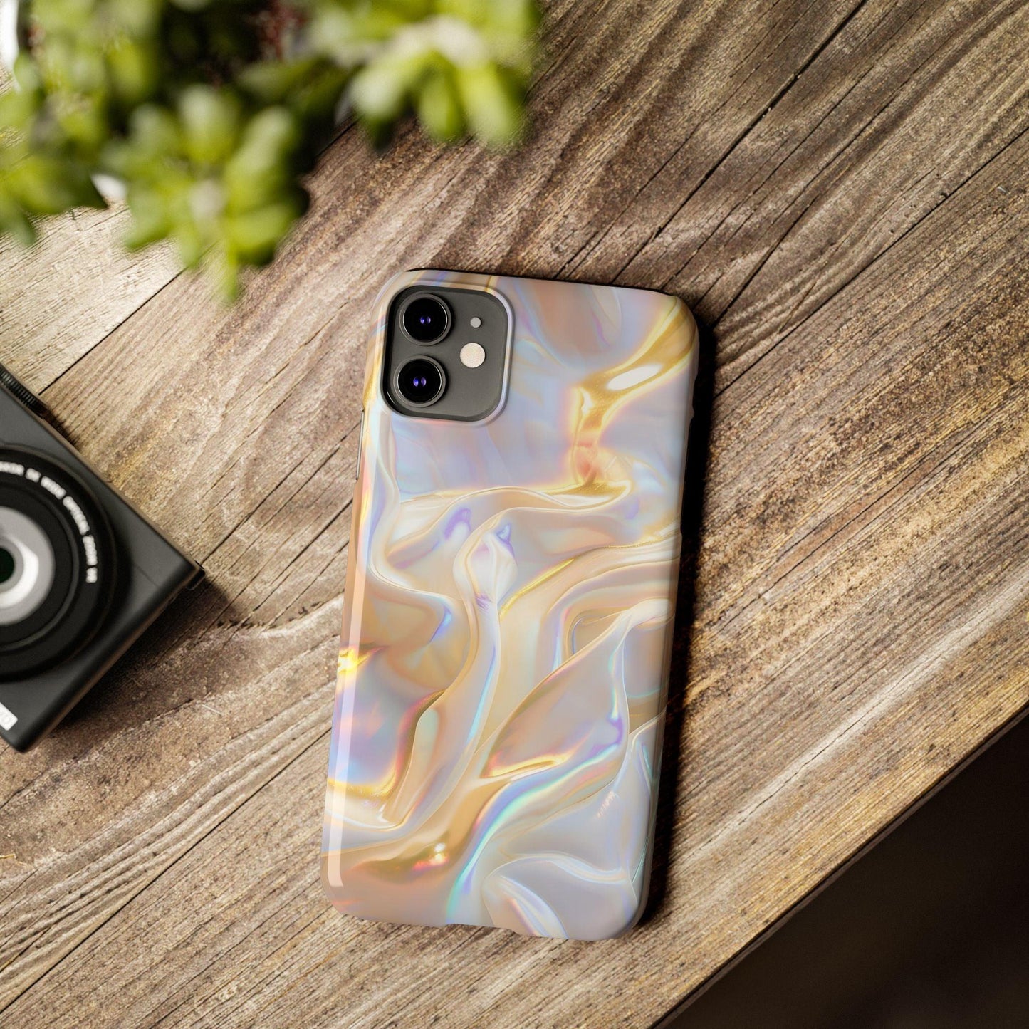 Iridescent Silk Flow Slim iPhone Cases - SmartHomeGoodies
