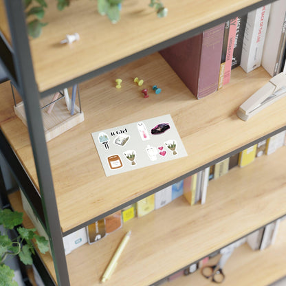 It Girl Sticker Sheets for Phone case/ Laptop/iPad and Scrapbooks/Notebooks - SmartHomeGoodies