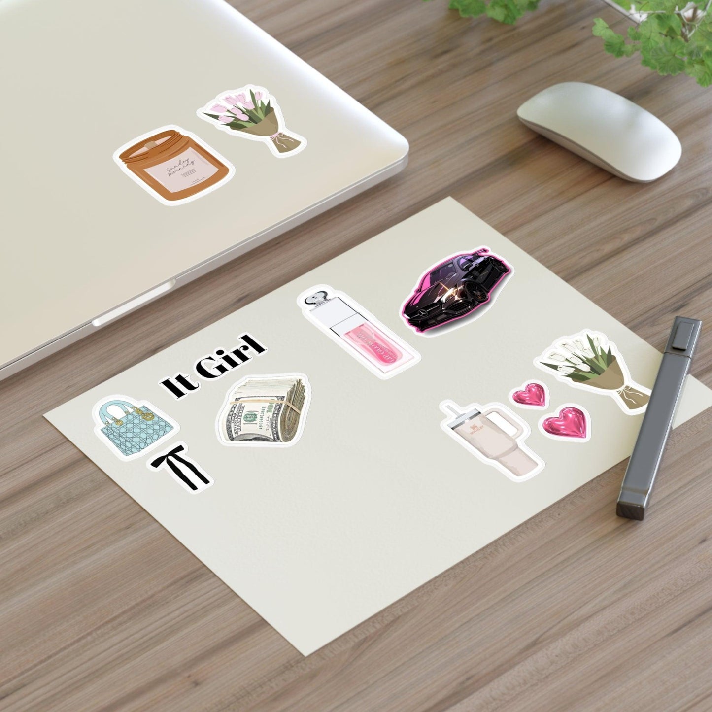 It Girl Sticker Sheets for Phone case/ Laptop/iPad and Scrapbooks/Notebooks - SmartHomeGoodies