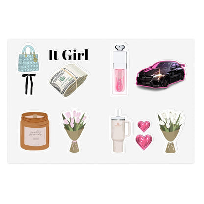 It Girl Sticker Sheets for Phone case/ Laptop/iPad and Scrapbooks/Notebooks - SmartHomeGoodies