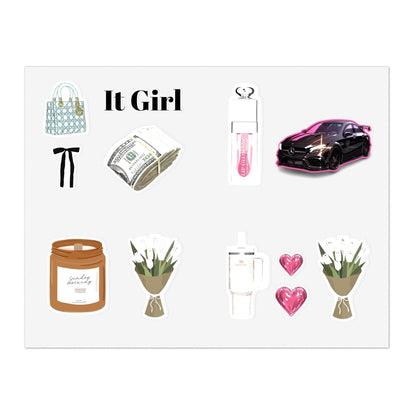 It Girl Sticker Sheets for Phone case/ Laptop/iPad and Scrapbooks/Notebooks - SmartHomeGoodies