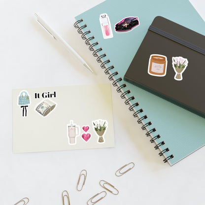 It Girl Sticker Sheets for Phone case/ Laptop/iPad and Scrapbooks/Notebooks - SmartHomeGoodies