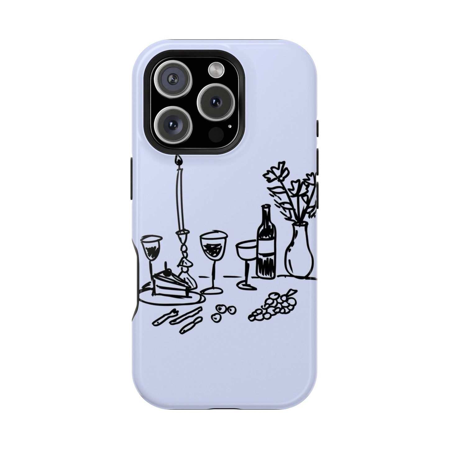 Italian Dinner Table iPhone Cases - SmartHomeGoodies