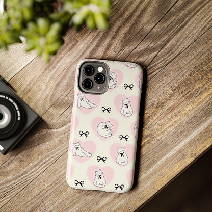 Kitty Love Affair Tough iPhone Cases - SmartHomeGoodies