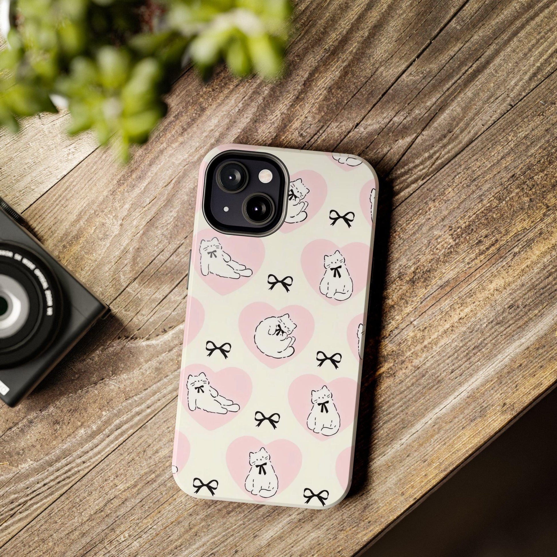 Kitty Love Affair Tough iPhone Cases - SmartHomeGoodies