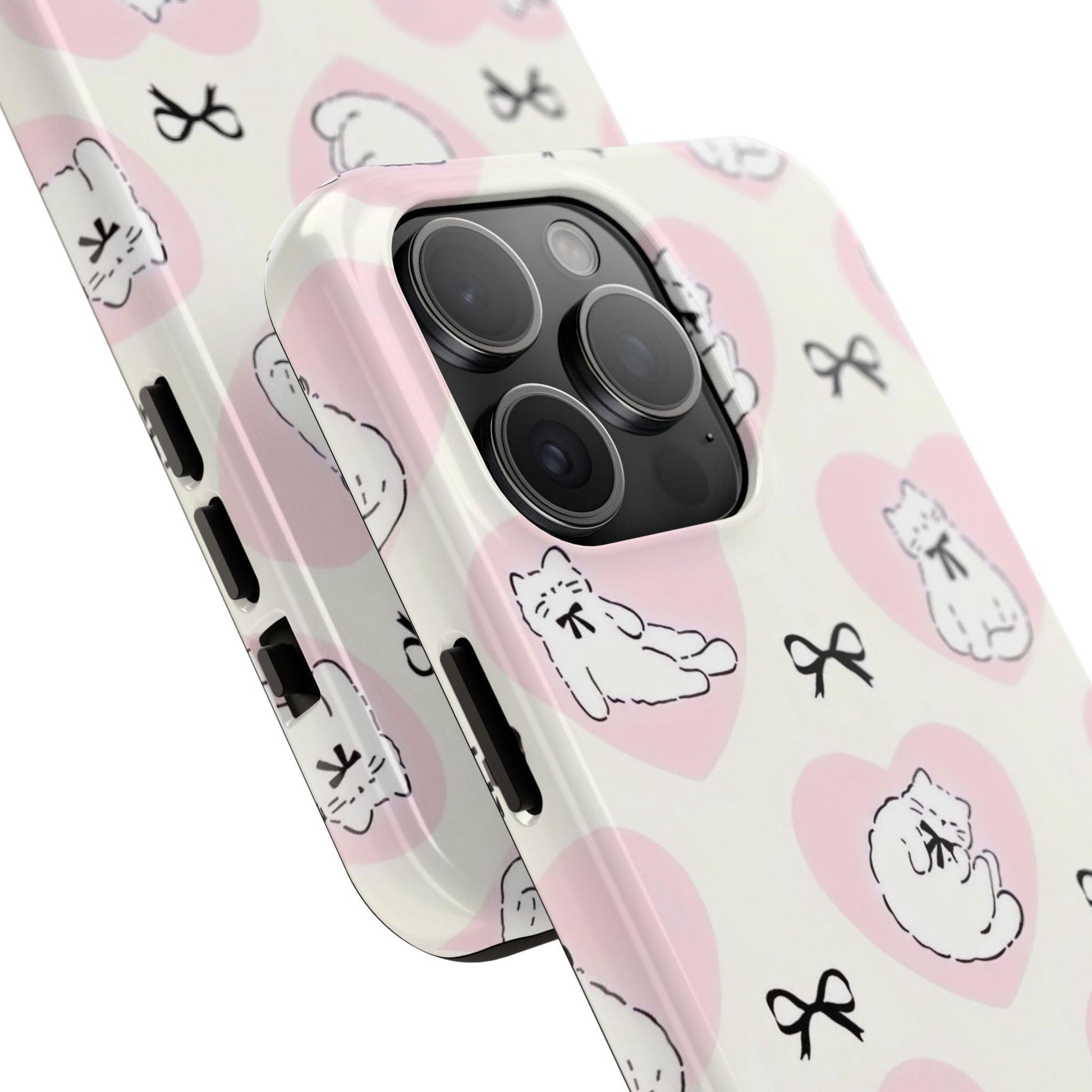 Kitty Love Affair Tough iPhone Cases - SmartHomeGoodies