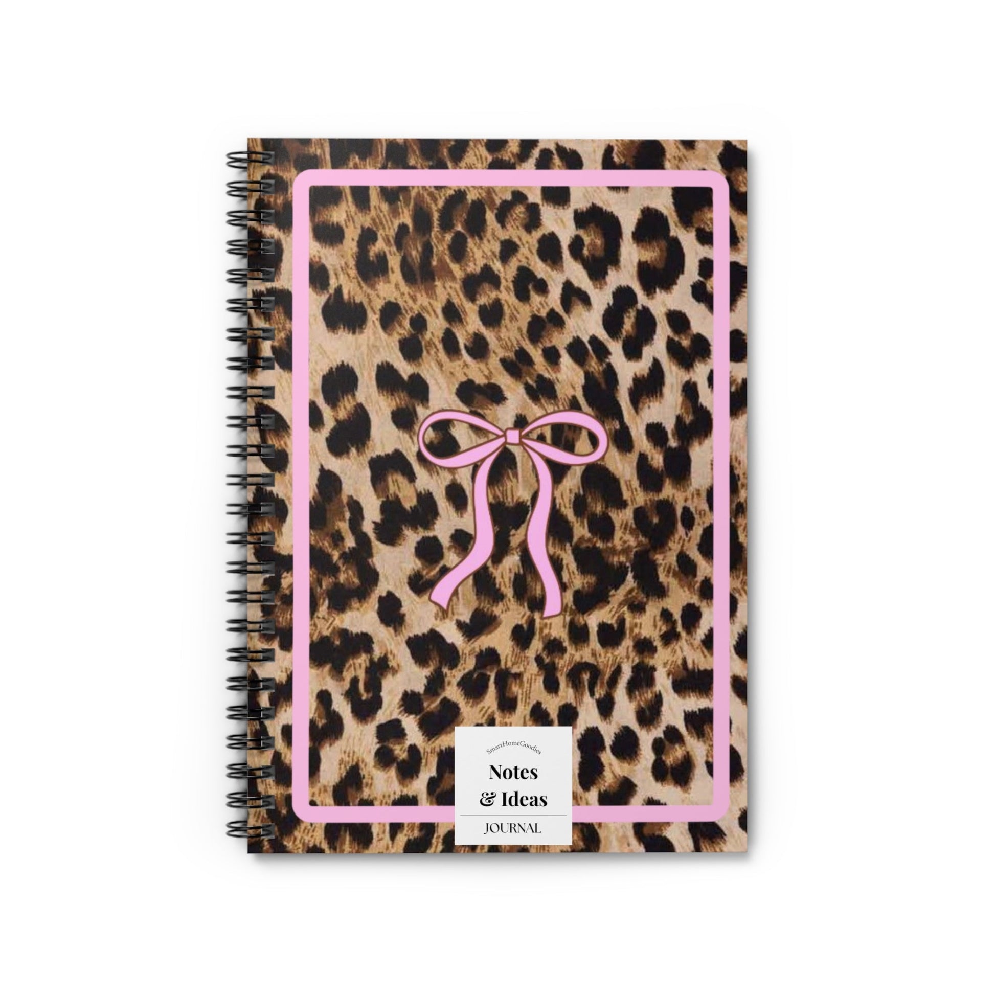 Leopard Cutesy Spiral Notebook - SmartHomeGoodies