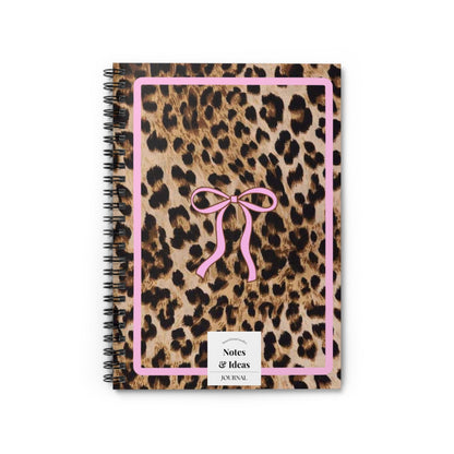 Leopard Cutesy Spiral Notebook - SmartHomeGoodies