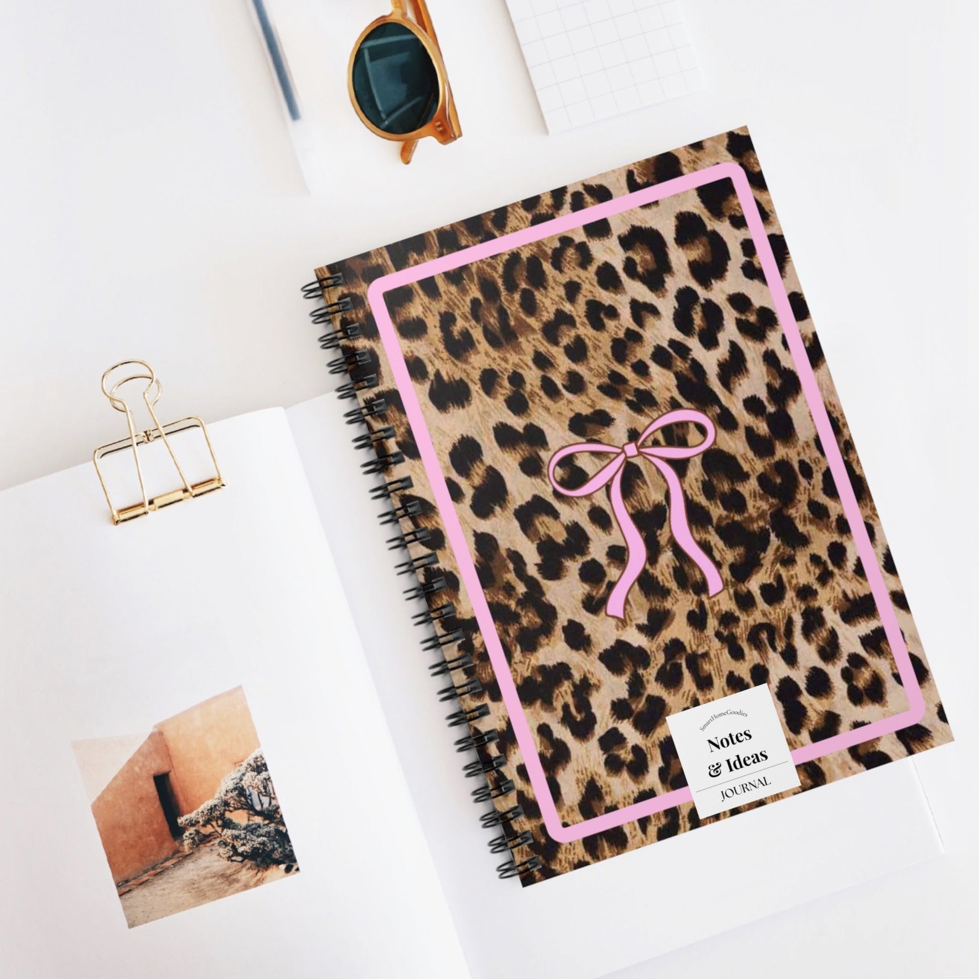 Leopard Cutesy Spiral Notebook - SmartHomeGoodies