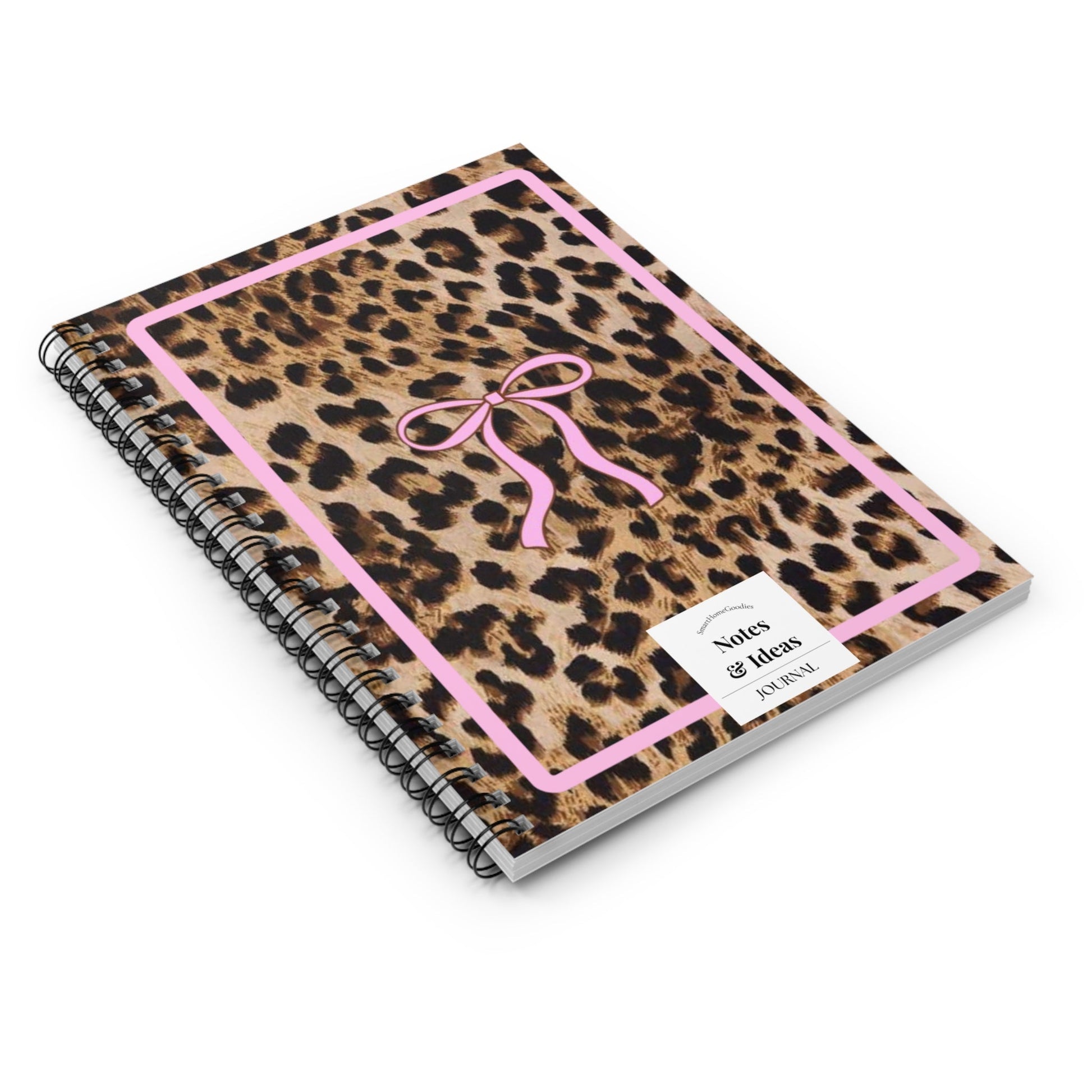 Leopard Cutesy Spiral Notebook - SmartHomeGoodies
